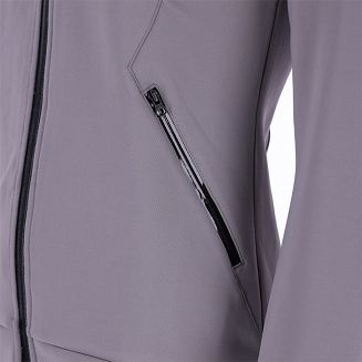 Z przodu dwie skośne kieszenie zapinane na zamek.