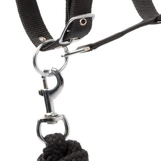 Halter set PEGASUS  Caviar Black - 5