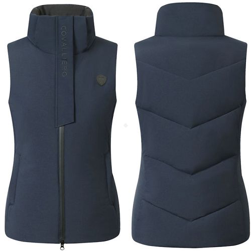 Winter Riding Waistcoat COVALLIERO Dark Navy / 32306