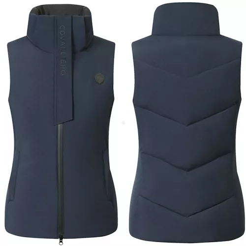 Kamizelka jeździecka zimowa COVALLIERO Dark Navy / 32306