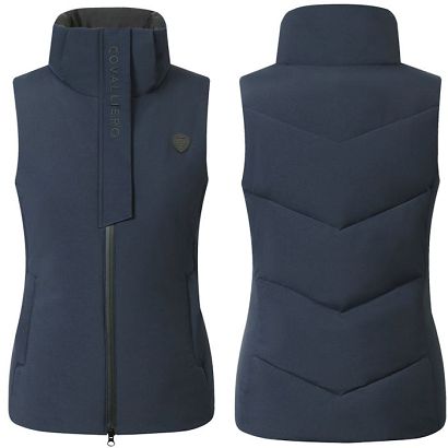 Winter Riding Waistcoat COVALLIERO Dark Navy / 32306