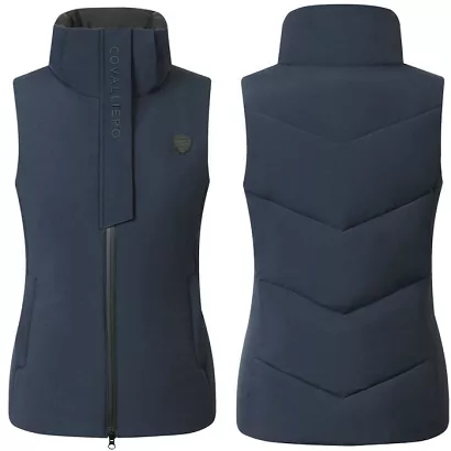 Kamizelka jeździecka zimowa COVALLIERO Dark Navy / 32306