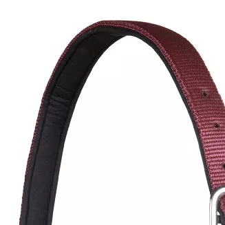 Head collar soft padding HKM Stars Dark Red / 6613 - 5