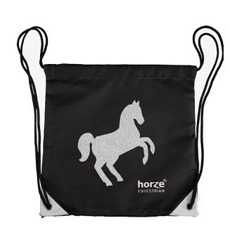 Worek / plecak z koniem HORZE GYM BAG - black