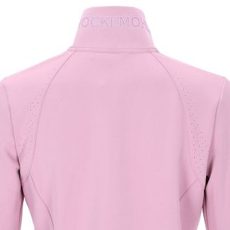 Stójka z dekoracyjnym logo dodaje elegancji