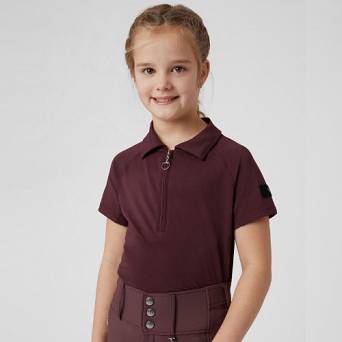 Kids Polo Shirt HORZE Tiana, with Short Sleeves Spring 2022 / 33564