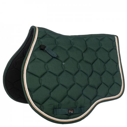 Saddle cloth general purpose HKM- Kopenhagen - deep green / 15038