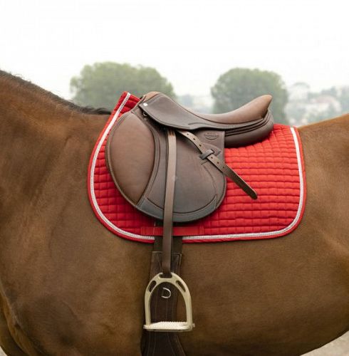 Saddle Pad  PONY Riding World  GIRLY - Red / 204543