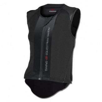 Kamizelka ochronna SWING BACK PROTECTOR P06 - czarna.