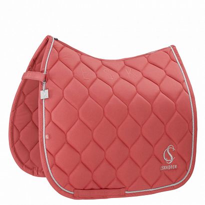 Saddle dressage cloth DL ESKADRON Sparkle, Classic Sports, Coral Blossom / 214875534920