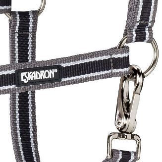 Kantar podszywany ESKADRON Pin Buckle Core, Black-Anthra-White / 4100 00 816 291 - 4