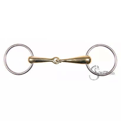 0 Wędzidło zwykłe STALLION  pełne - argentan  / 111