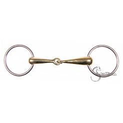 0 Wędzidło zwykłe STALLION  pełne - argentan  / 111