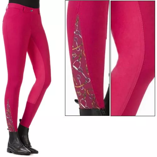 Ladies' riding breeches HKM Allure, Alos full seat / 13172