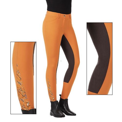 Ladies' riding breeches HKM Allure, Alos full seat / 13172