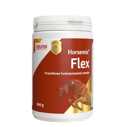 Powdered joint feed supplement for horses DOLFOS Horsemix®  Flex 600g