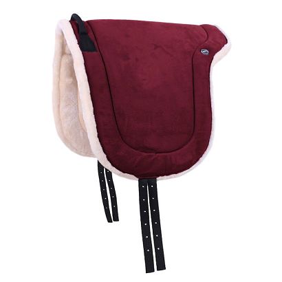 Pad do jazdy konnej QHP Bareback Burgundy / 3147