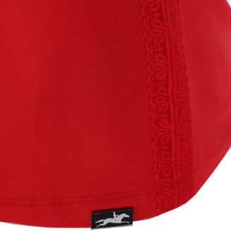 po bokach gustowna pionowa koronka w kolorze koszulki