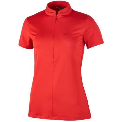 Koszulka techniczna damska SCHOCKEMÖHLE Summer Page Style / 2812-00624 - kolor czerwony - true red