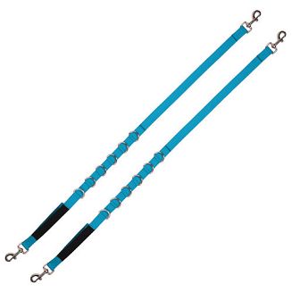 Wypinacze nylonowe QHP elastyczna wstawka (para)/ 2168 kolor sky