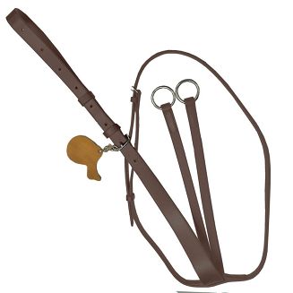 Leather running martingale DAW-MAG / 12000 - 3