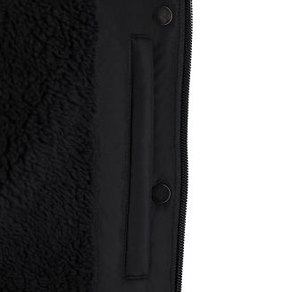 Junior winter riding jacket QHP Rayah with detachable sleeves black / 8825 - 4