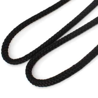 Rope Lead with Swivel Snap  MUSTANG black / 0068 - 2