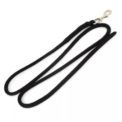 Rope Lead with Swivel Snap  MUSTANG black / 0068