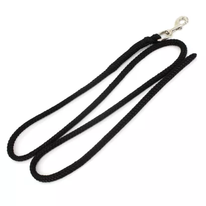 Rope Lead with Swivel Snap  MUSTANG black / 0068