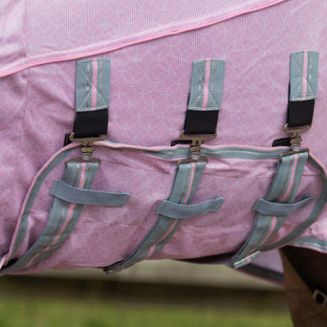 Klapa pod brzuchem doskonale chroni wrażliwe miejsca przed ukąszeniami.