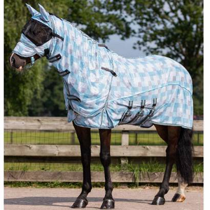 Fly rug QHP Anti-fly with neck and hood, Summer 2022 / 6180