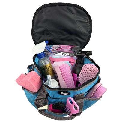 Grooming Accessories Bag – Y Small, Blue with Grey Tape /  2801