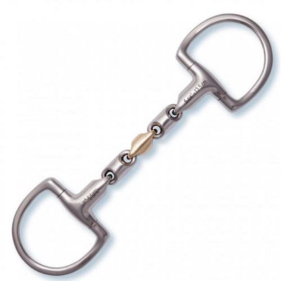 Hollow eggbutt bit STUBBEN STEELTEC SWEET COPPER / 2257