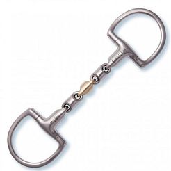 Wędzidło STUBBEN STEELTEC D-RING MAX-RELAX / 2257