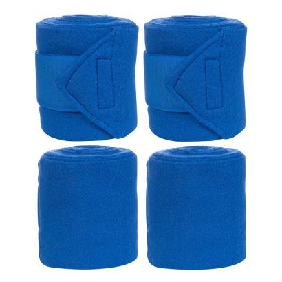 Bandaże polarowe HKM Classic Royal Blue / 13423
