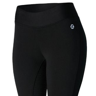 Bryczesy - leginsy damskie, ocieplane HORZE Active z pełnym silikonowym lejem / 36610 - 5