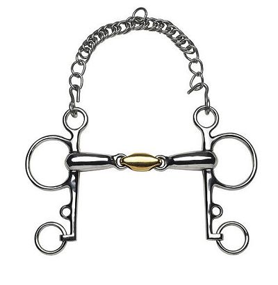 Pelham pusty, z łącznikiem miedzianym FEELING krótkie czanki / 604662