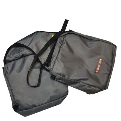 Duże sakwy dosiodła NC Podwójne, szare / 000248390