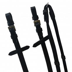 Leather-web reins 18mm