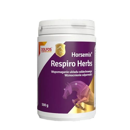 Preparat  dla koni DOLFOS  Horsemix® Respiro Herbs 500g