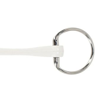 Wędzidło plastikowe, oliwkowe Flexi QHP / 2257 - 2