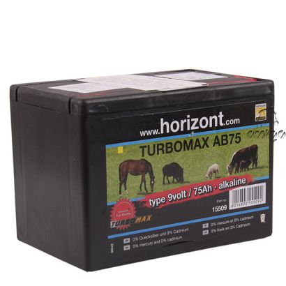 HORIZONT ROLOS Alkaline battery Turbomax 9V/120Ah 