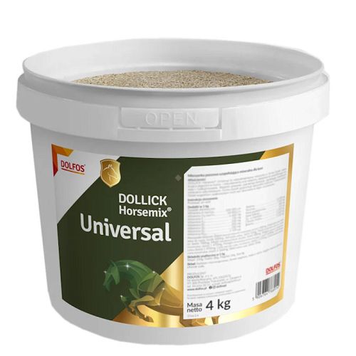 Lizawka dla konia DOLFOS Dollick Horsemix® Universal, mineralno - witaminowa /4 kg