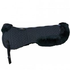 Saddle pad with lamb wool