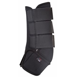 Ochraniacze softoprenowe pełne HKM  Colour - czarne, para / 2749 - 2