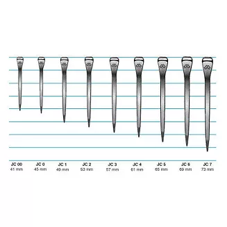 Podkowiaki JC0 MUSTAD paczka - 100 sztuk / 10503 - 4