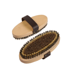 Oval brush SIMON made of natural bristles 13,5cm S / 001