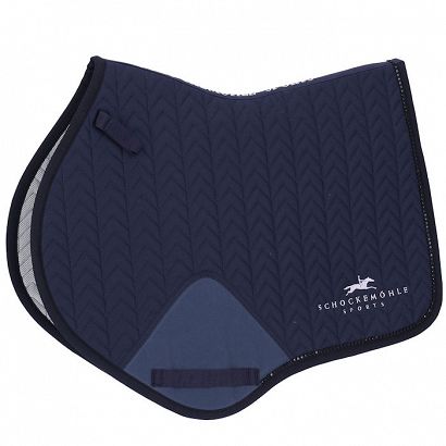 Saddle Power Pad SCHOCKEMÖHLE Logo Jumping,  deep night / 1610-00108