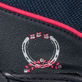 Kids riding gloves HKM Aymee Deep Blue / 14614 - 2