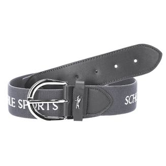 Pasek do spodni SCHOCKEMÖHLE Flexi Logo Style / 2150-00344 - kolor szary - asphalt